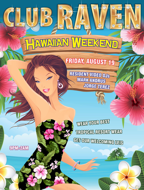 Get Lei'd at Club Raven in SF this Friday