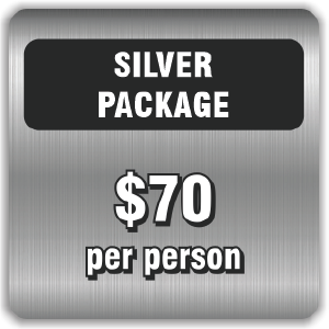 Silver Package: $70 per person