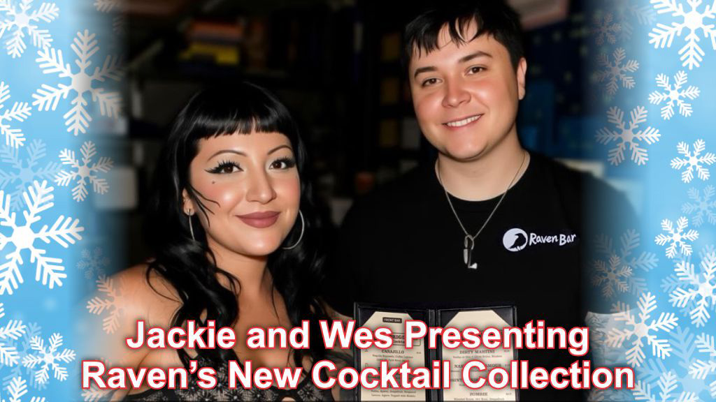 jackie and wes presenting raven