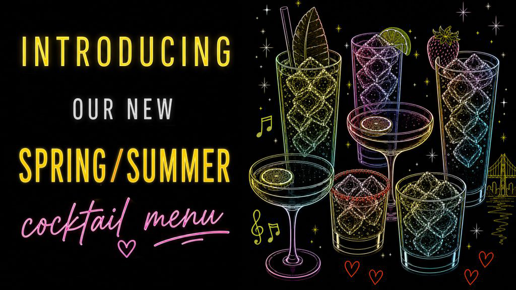 introducing our new spring / summer cocktail menu