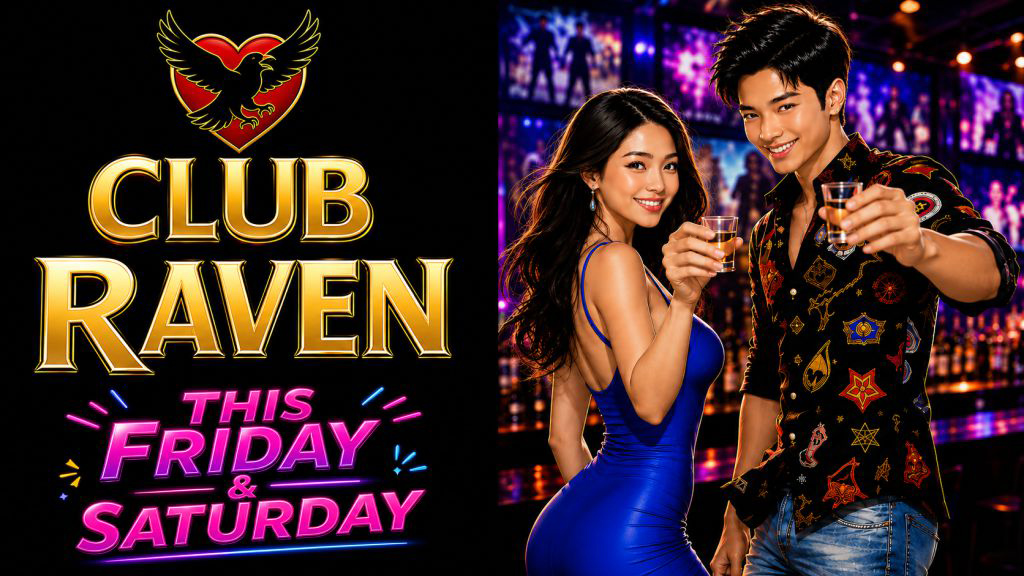 club raven this friday & saturday
